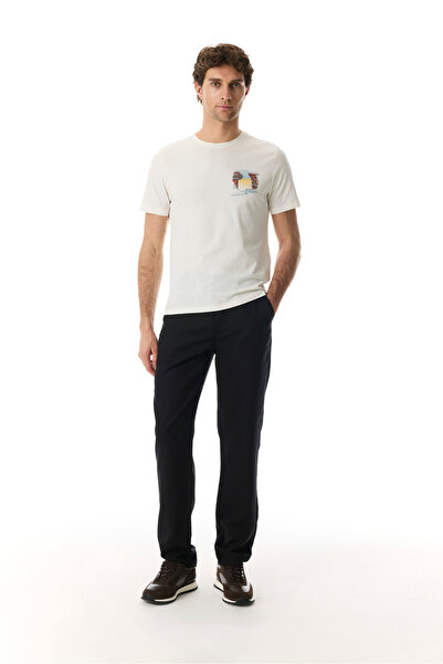 Mudo BASKILI BİSİKLET YAKA T-SHIRT