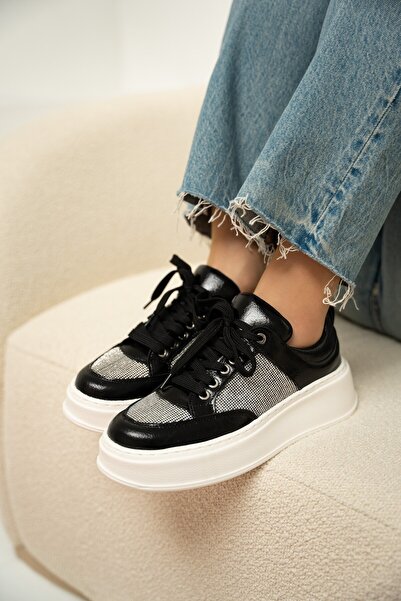 LAMİNTA Γυναικεία αθλητικά παπούτσια Osi Black Stone