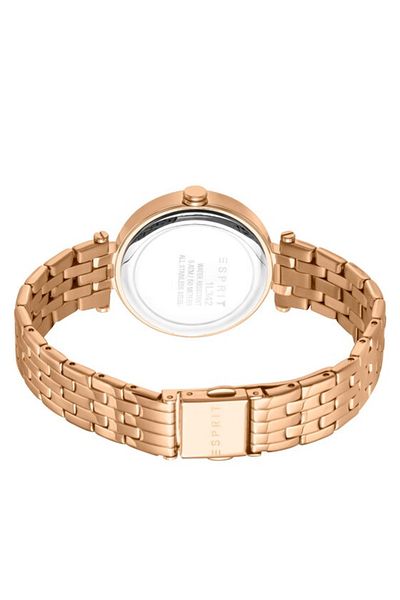 Esprit ES1L342M0095 Watch Women Brooklyn Golden Tone with White dial Quartz mechanism
