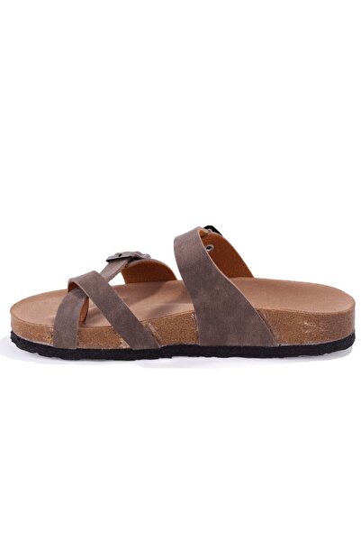 FLY SOFT S042031 Γυναικείες αθλητικές παντόφλες Mink Daily Orthopedic Flip Flops