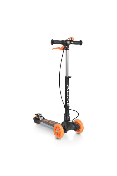 OEM Byox Toy Cube Black Orange Children's Scooter, Age 3 - 6 Years, LED Wheels