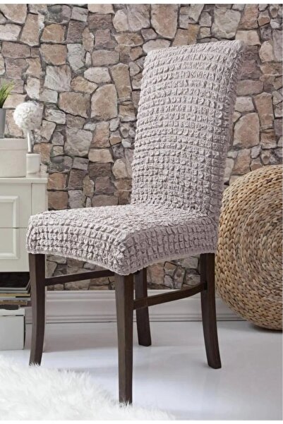 HANSARAYHOME Bürümcük Lastikli Esnek Sandalye Kılıfı Sandalye Örtüsü tek parça