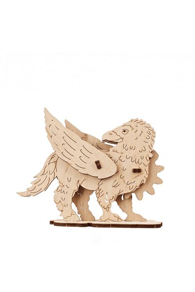 Ugears Buckbeak hippogriff coloring page
