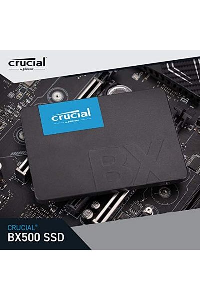 Crucial BX500 SATA 1TB 2.5" Internal SSD, Up to 540MB/s, Laptop and Desktop Compatible, 3D NAND SATA III