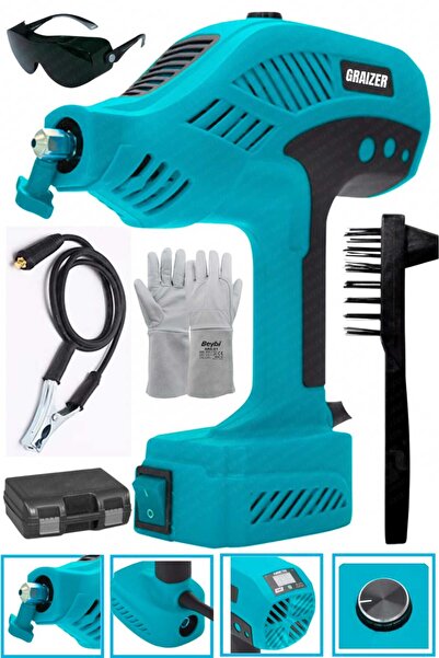 Graizer Profesyonel M-300 Amper Çift Kartli Çift Soğutma El Tipi Invertör Elektrikli Kaynak Makinesi