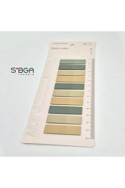 sibga tasarım Translud Random . Book Marker, Sticker and Note Paper 200 Sheets