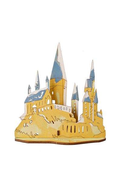 Ugears Hogwarts Castle coloring page