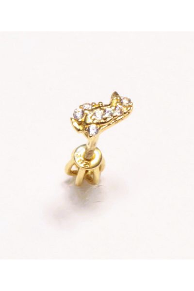 Hakan Güler Kuyumculuk Gold Piercing Tragus Earrings
