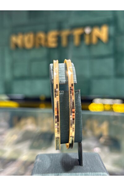 15 Gr 22 Ayar Oluklu Ajda Bilezik