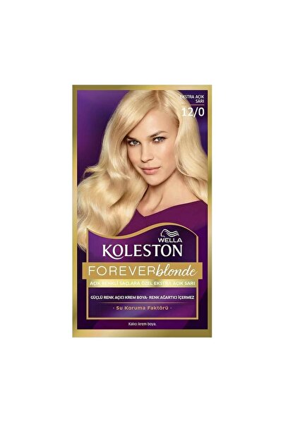 Wella Koleston Kit Saç Boyası 12/0 Ekstra Açık Sarı