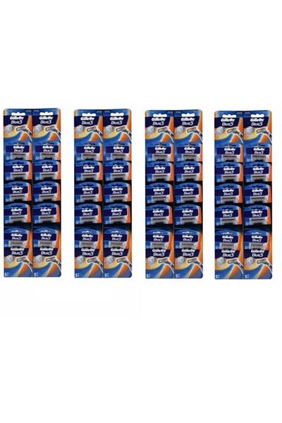 Gillette Color Chart Comfort Blue-3 - New X4 Pieces