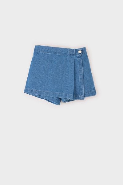 DeFacto Fusta pantaloni scurți din jeans cu talie elastică pentru fetiță - E0438a525sm