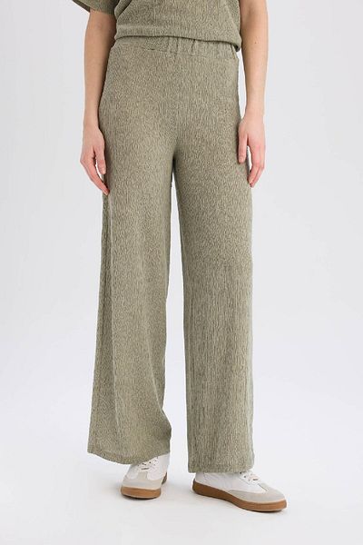 DeFacto Wide Leg Wide Loose Leg Twist Pants E3232Ax25Sp