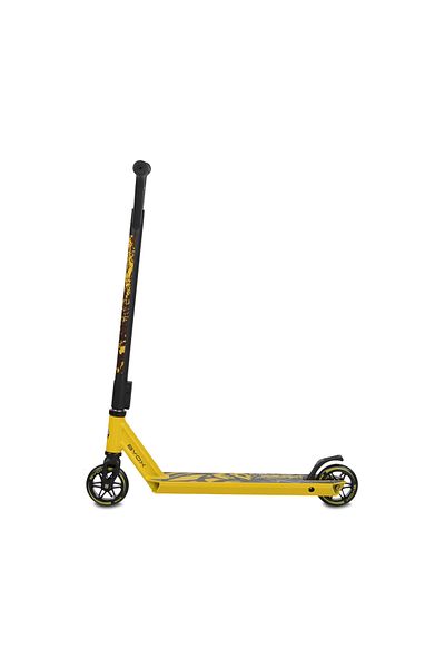 OEM BYOX Hornet Yellow Aluminum Freestyle Scooter for Kids, 360 Degree Rotating Handlebar, Age 10 Years +