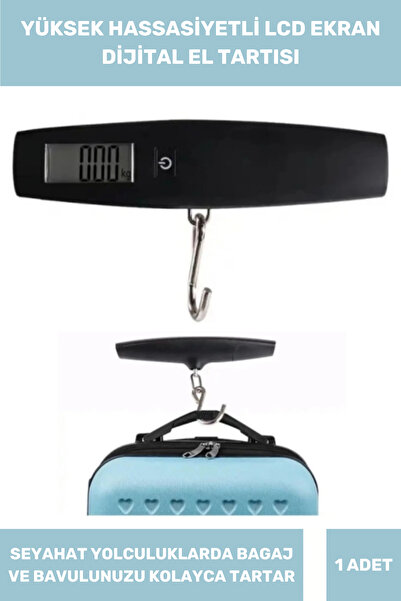 Thriftbuds Premium Seyahat Ağırlık Bavul Tartı Lcd Dijital Ekran Taşınabilir ...