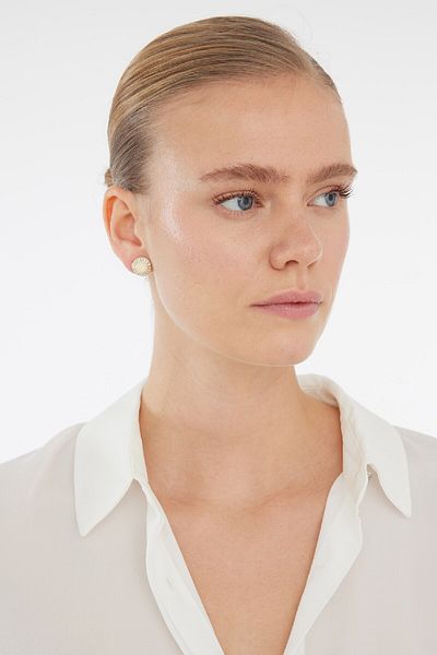 DeFacto Women's 6-Piece Gold Earrings E3065Axns