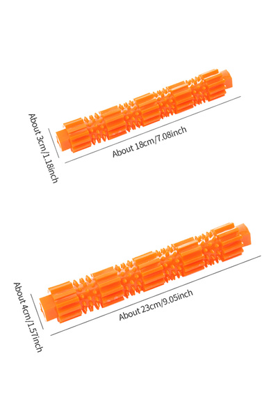 Choice XS（old） Orange Dog toy Bite resistant teething stick Pet dog interacti...