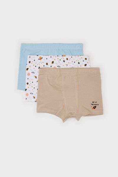 DeFacto Space Printed 3-teiliger Boxer für Jungen E1566a824au