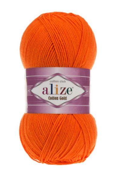 Alize Βαμβακερό Χρυσό 37 Πορτοκαλί