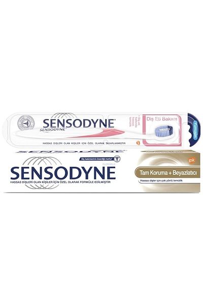 Sensodyne Total Care Toothpaste Gingival Care Brush