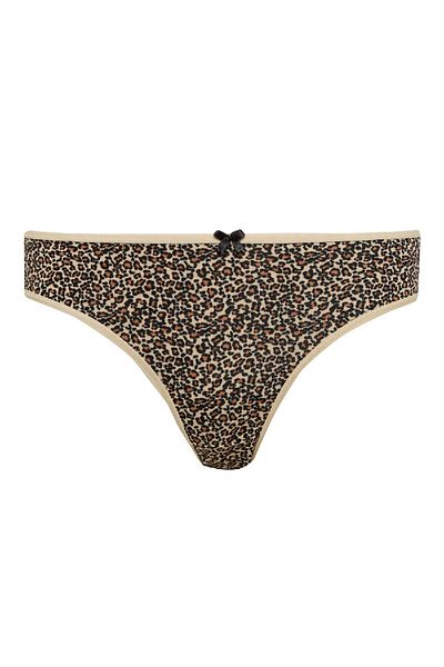 DeFacto 3er-Pack Slip-Höschen mit Leopardenmuster zum Verlieben – E4882ax
