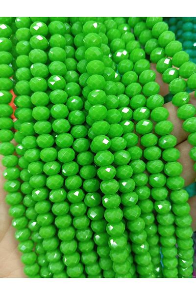 Ralp Moda 8mm Facet Cut Crystal Beads Bags and Jewelry Making 10 Strands Avg. 625-640 Pieces