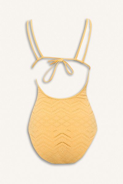 DeFacto Regular Fit Embroidered Embroidered Swimsuit Fall in Love 6898Ax25Sm