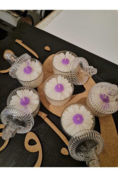 Bernami Pinterest Dekoratif Mum Papatya Kokulu Mum, Mor Papatya Mum, Mika Kut...