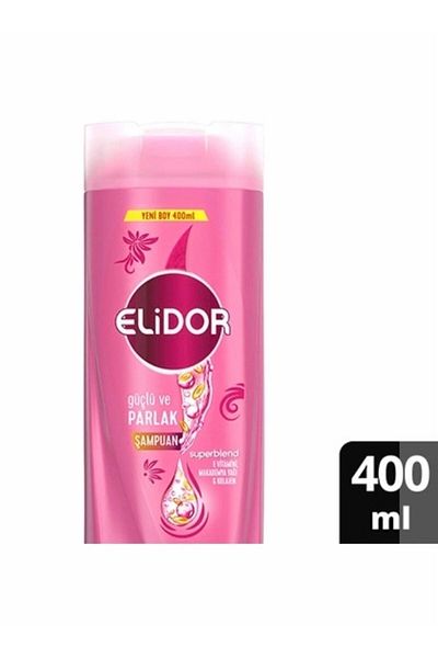 Elidor Shampoo 400ml 2-1 Strong and Shiny
