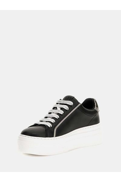 Guess AMERIA Pantofi negri pentru femei sneaker FLJMRIELE12-BLKPE