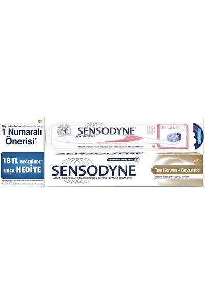 Sensodyne Total Care Toothpaste Gingival Care Brush
