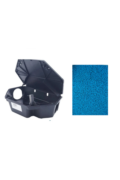 Zag Salyangoz Sümüklü Böcek İlacı 200GR/ Kilitlenebilir Yemleme Kutusu İstasy...