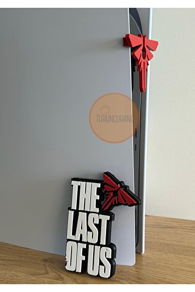 TURUNCUHANE The Last Of Us Logo ve Playstation Aparat 2li Joel Ellie Gamer He...
