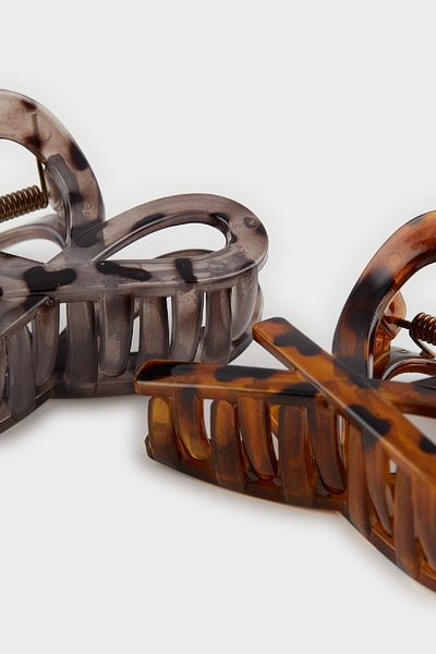 DeFacto Cataramă cu zăvor din 2 piese cu model leopard pentru femei E5740axns