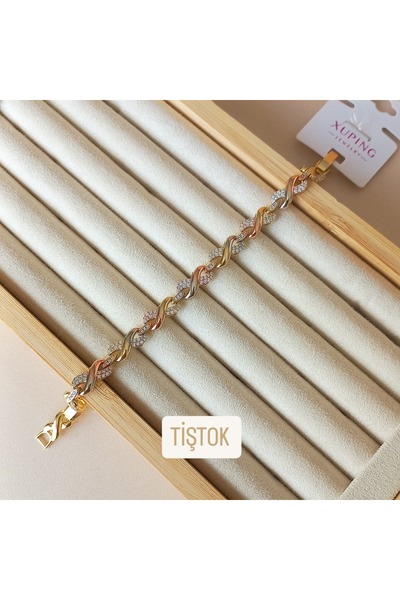 Tişt Accessory حجر الزركون ثلاثي الألوان عزر لا نهائي حجر مفصل ملون Xuping سل...