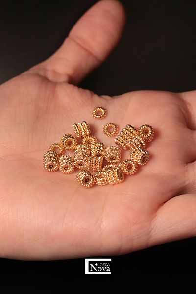 CessNova Flower Ring Model Jewelry Making Intermediate Apparatus (20 Pieces, Single)