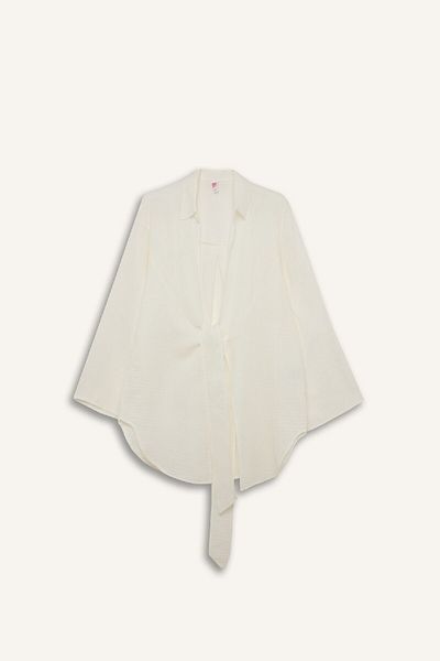 DeFacto Φύγε στην αγάπη Regular Fit Muslin Beach Ρούχα B7333AX25SM