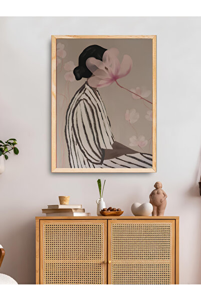 woodhomeworks Tek Bohem Salon Ofis Dekor Tablo Ttk