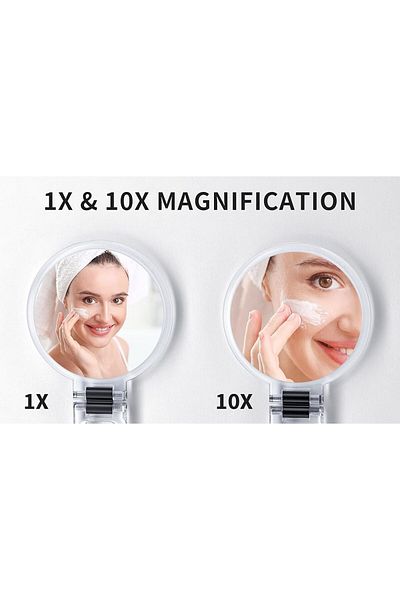 Generic 10x Magnifying Mirror with Light - Lighted Makeup Mirror