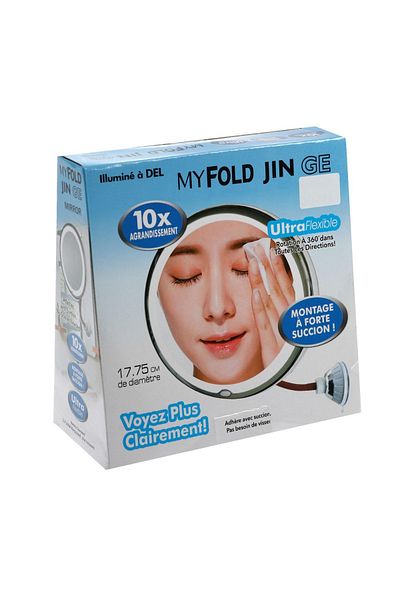 Generic Adhesive mirror with LED light