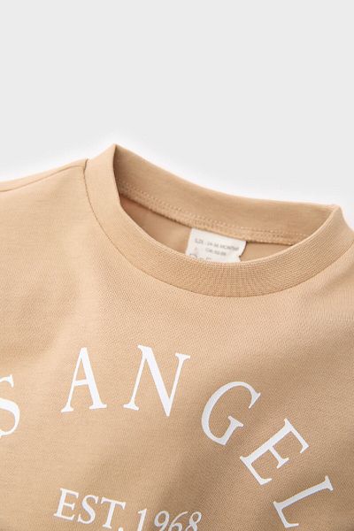 DeFacto Μακρυμάνικο μπλουζάκι Baby Boys Crew Neck με στάμπα E3651A525SP