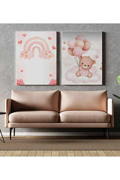 mgifashion Tablou pe pânză pentru decorarea camerei copiilor și bebelușilor p...