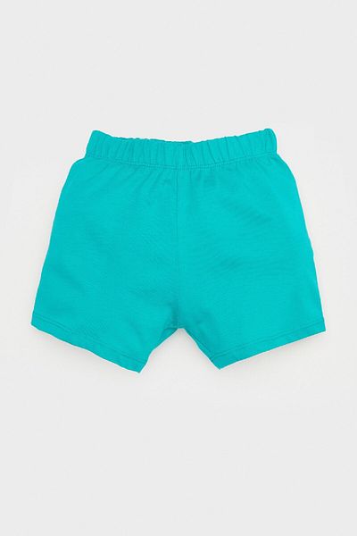 DeFacto Baby Boy 2-Piece Set Printed Short Sleeve T-Shirt Stretchy Waisted Shorts E4909A525Sm