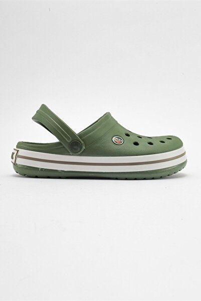 KOCAMANLAR Cflex 3661000   Sabo Doctor and Nurse Slippers Thick Sole Orthopedic Women's Slippers Green