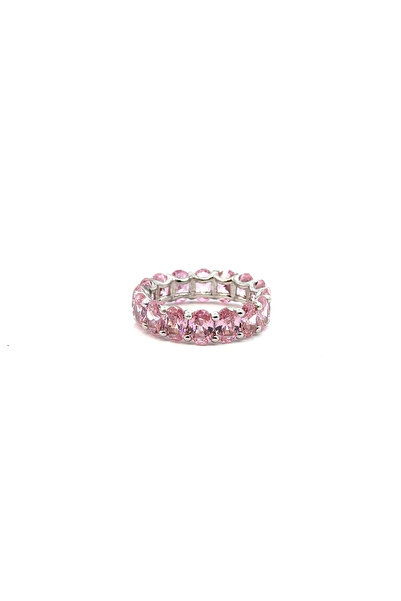 SÜKSE JEWELRY Pembe Alexandrite Taşlı Tamtur Gümüş Yüzük