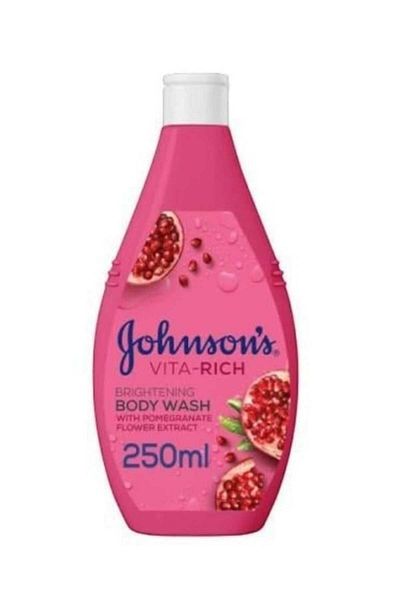 Johnson Johnson's Pomegranate Body Wash 250ml