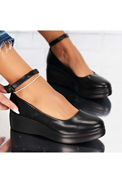 Joana Γυναικεία Casual Παπούτσια Tamara σε Μαύρο Χρώμα από Οικολογικό Δέρμα