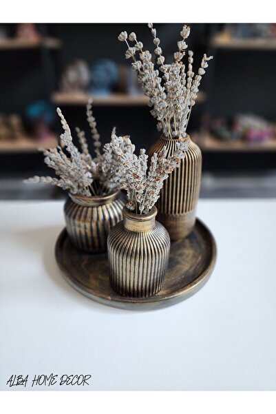 Home مجموعة مزهريات مزخرفة مكونة من 4 قطع