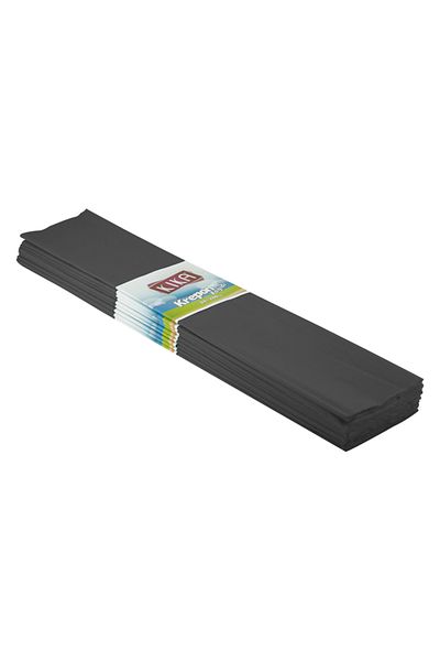 ALPJOY Black Krapon Paper 50X200 cm 10 Pack