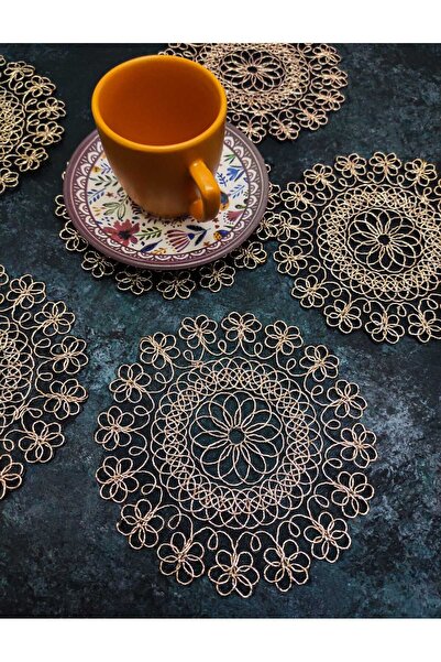 Çt Çeyizci Tekstil منديل العرض، منديل الكوكتيل، حامل العرض الجانبي للقهوة، ال...